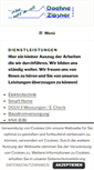 Mobile Screenshot of daehne-zipsner.de